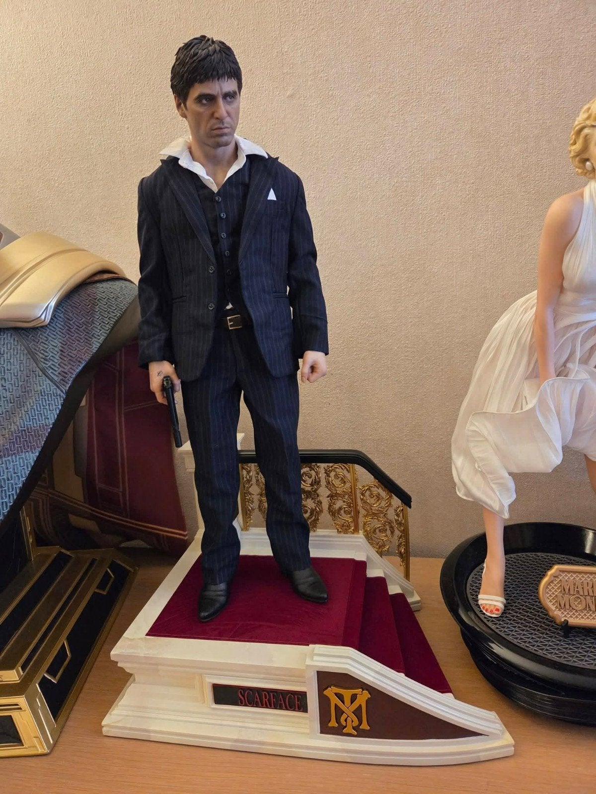 Scarface Tony Montana Blitzway sideshow, Verzamelen, Ophalen, Zo goed als nieuw