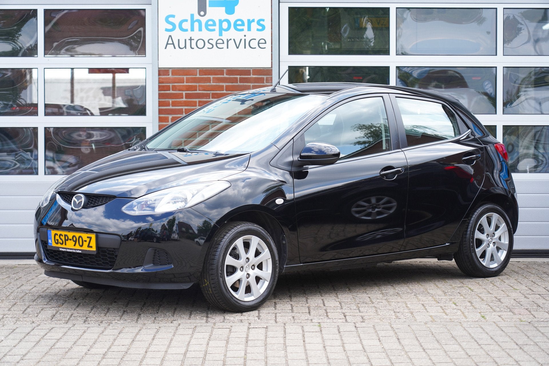 Mazda 2 1.3 TS, Auto's, Mazda, Voorwielaandrijving, Elektrische ramen, Stof, Gebruikt