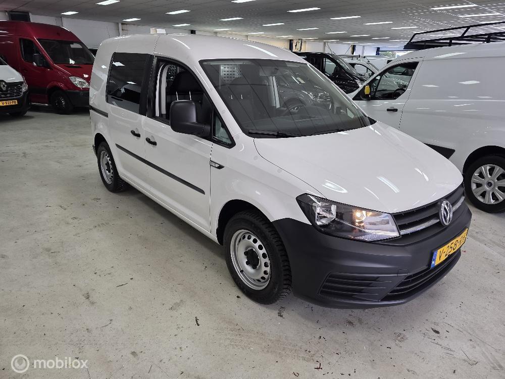 Volkswagen Caddy 2.0 TDI Airco Omvormer kasten, Gebruikt, 4 cilinders, Volkswagen, Wit