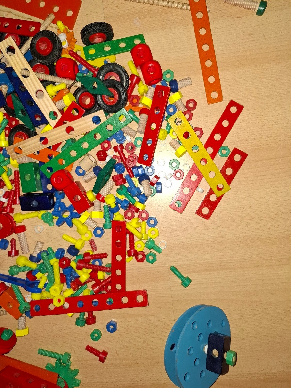 kinderspeelgoed, vintage constructiemateriaal, Ophalen, Gebruikt