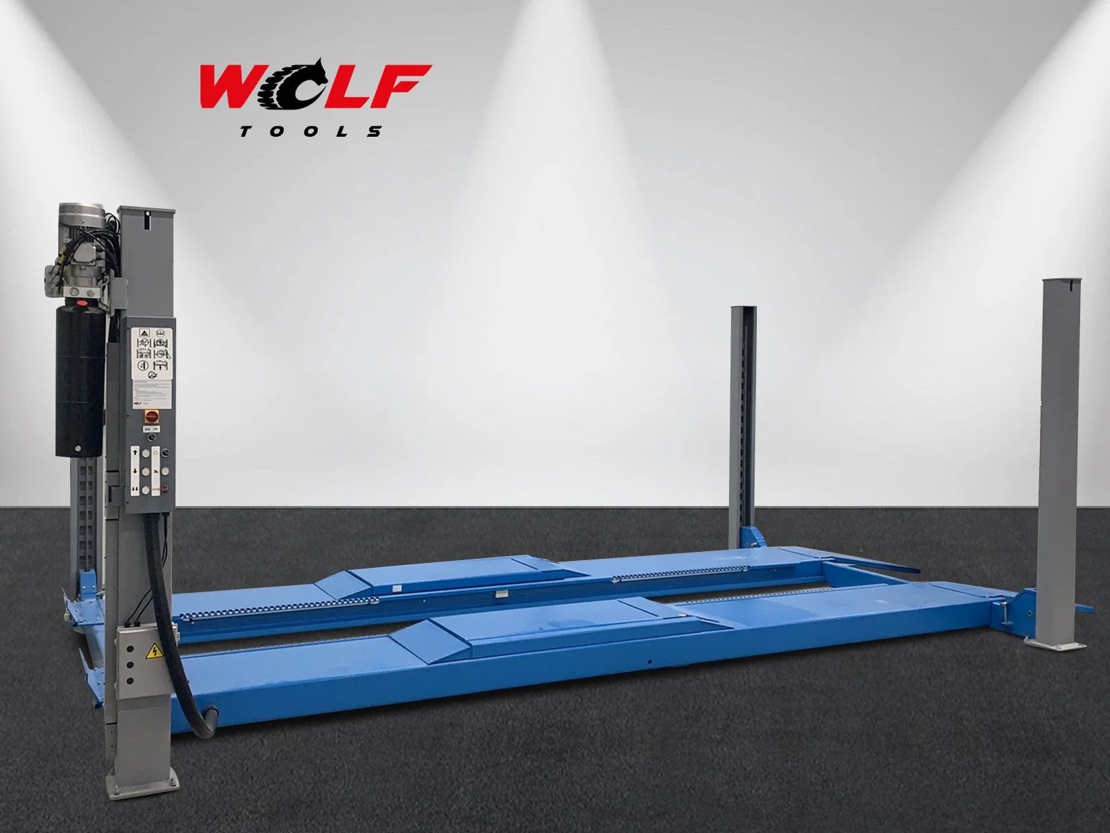 Wolf WL455WF 5,5 ton 4-koloms hefbrug met wielvrijhefsysteem, Ophalen, Nieuw