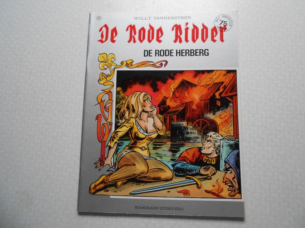 Rode ridder 127 De rode herberg 1988 1 ste druk., Boeken, Stripboeken, Willy Vandersteen, Eén stripboek, Nieuw, Ophalen of Verzenden
