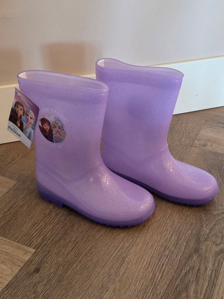 Kids rain boots Elsa Frozen, Kinderen en Baby's, Kinderkleding | Schoenen en Sokken, Ophalen, Disney Frozen, Meisje, Nieuw