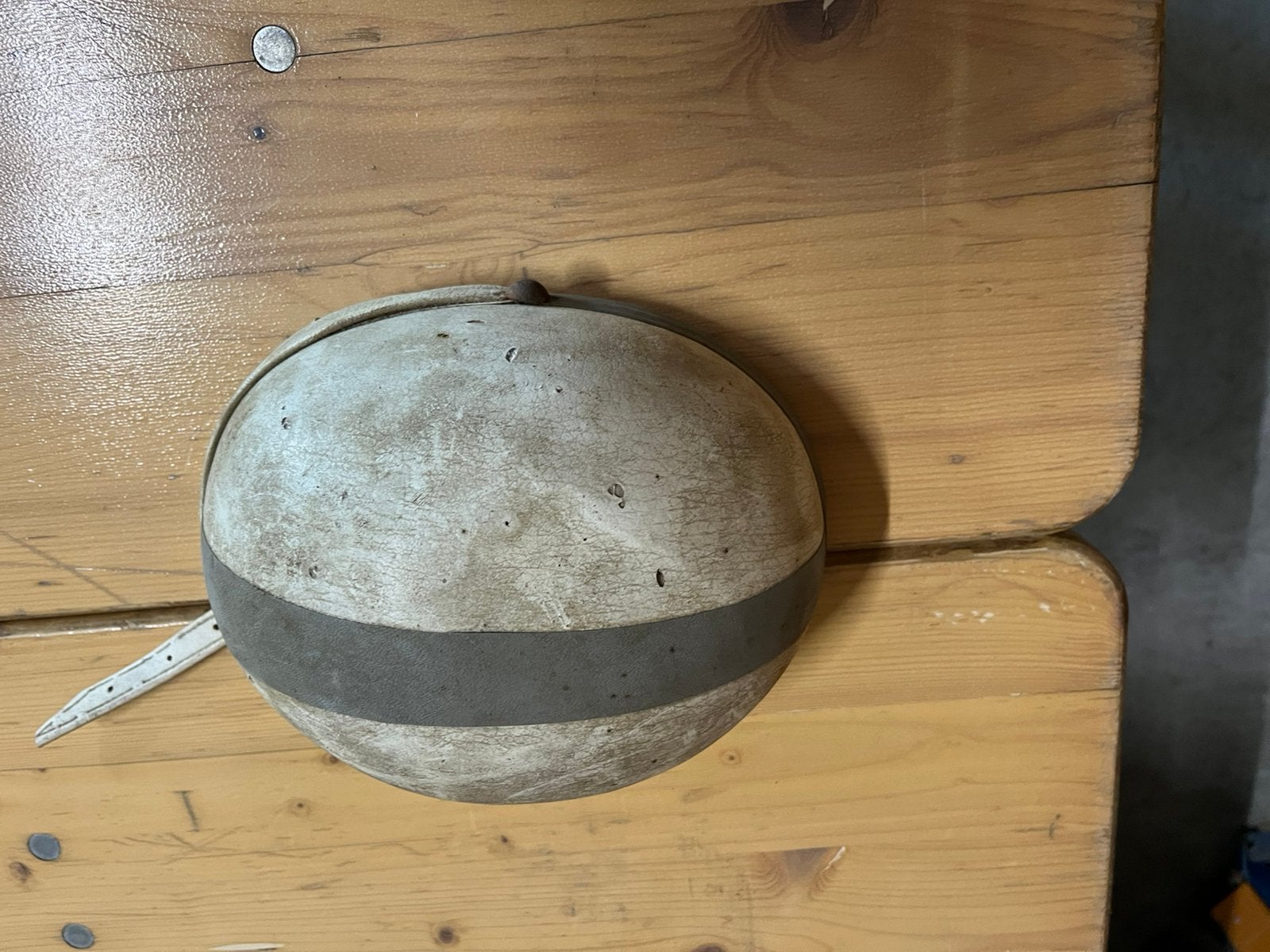 Oude brommerhelm willempiehelm te koop, Ophalen, Gebruikt