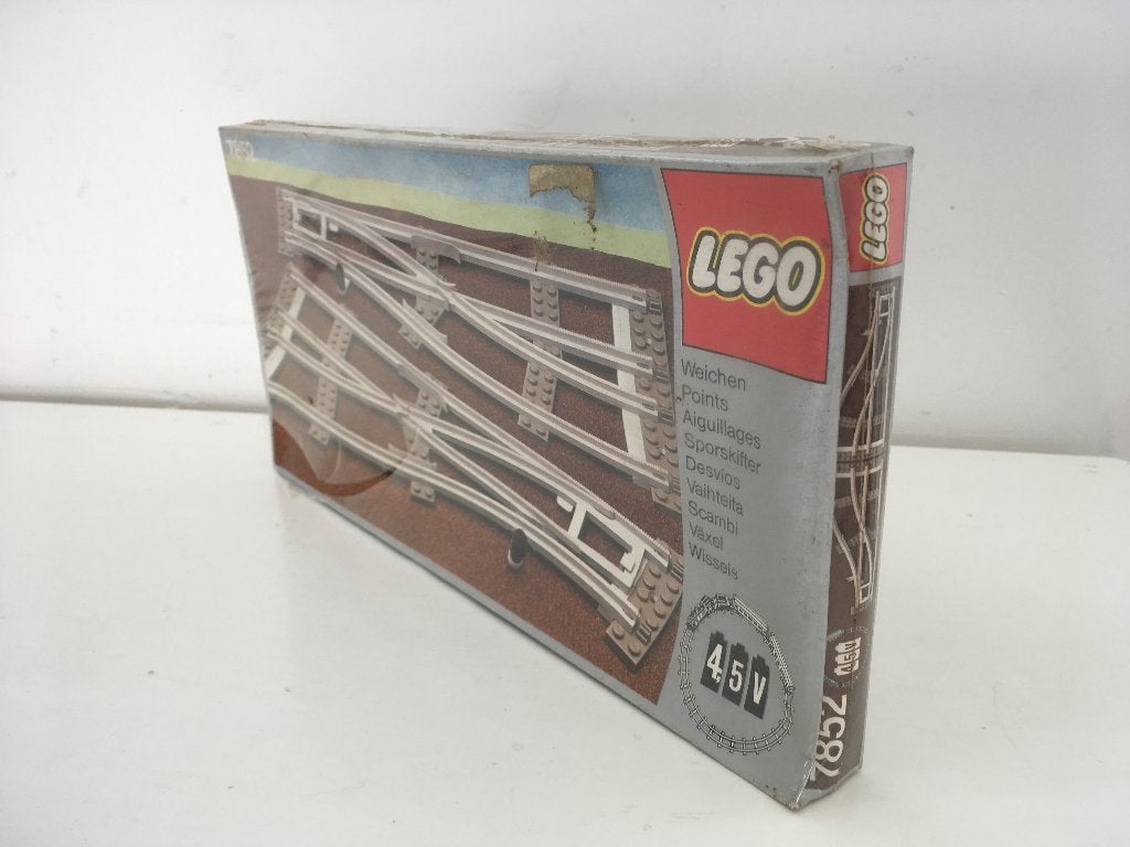 Lego 7852 wissel links en rechts in ongeopende verpakking, Lego, Nieuw, LEGOLAND, Complete set
