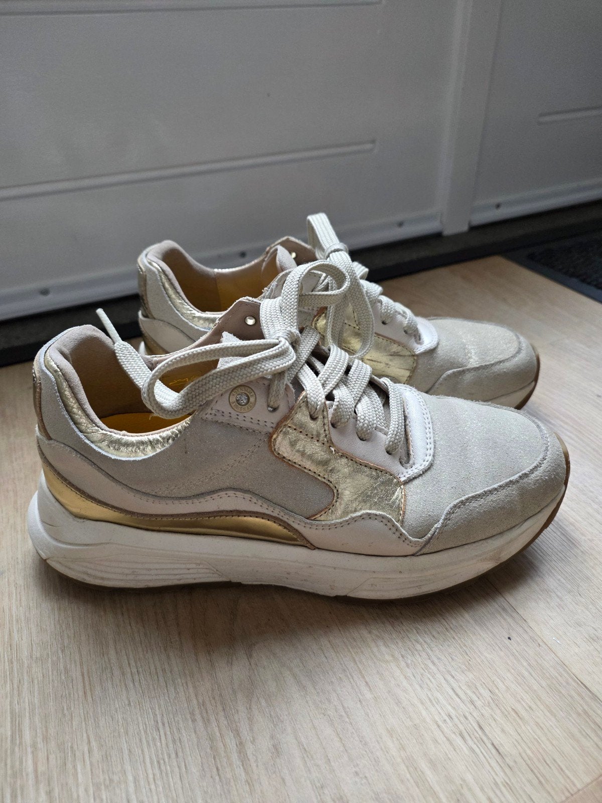 Xsensible sneakers Golden Gate mt 39, Kleding | Dames, Xsensible, Beige, Ophalen of Verzenden, Sneakers of Gympen