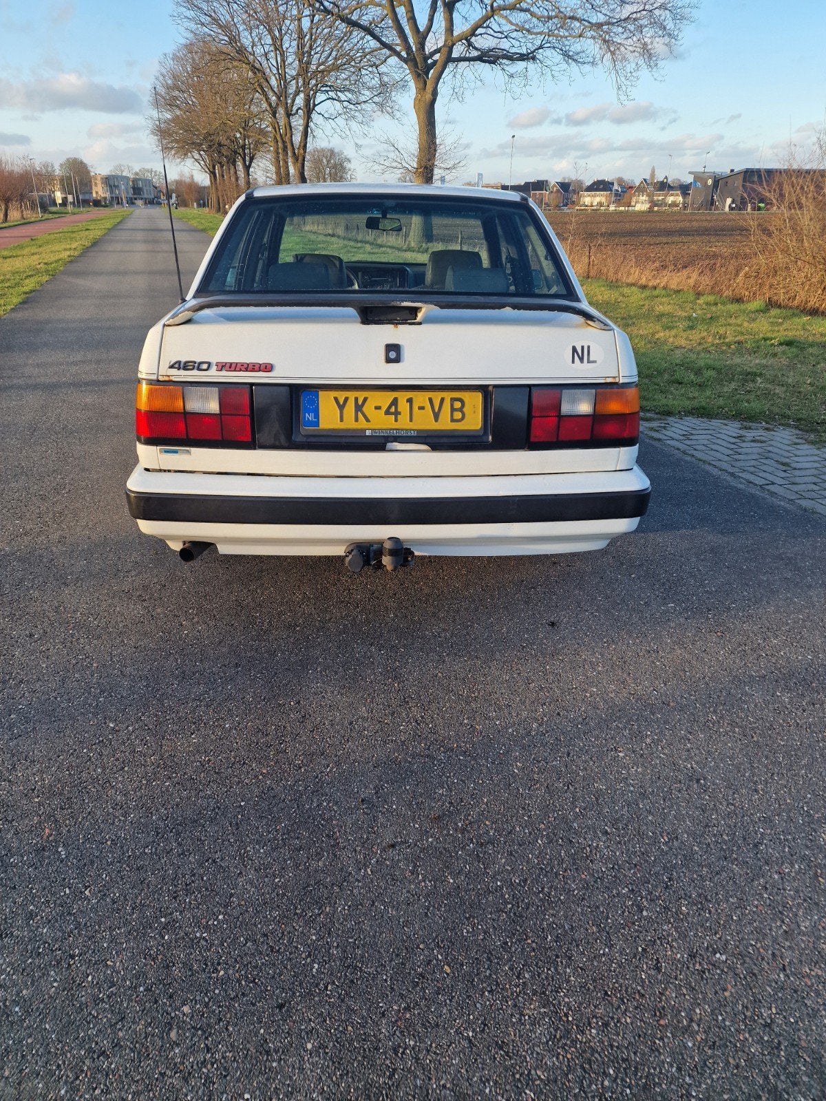 Volvo 460 1.7 Turbo U9 1990 Wit, Voorwielaandrijving, Wit, 1200 kg, Grijs