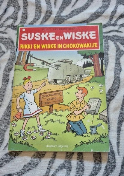Suske en wiske: Rikki en Wiske in Chocowakije, Eén stripboek, Ophalen of Verzenden, Gelezen