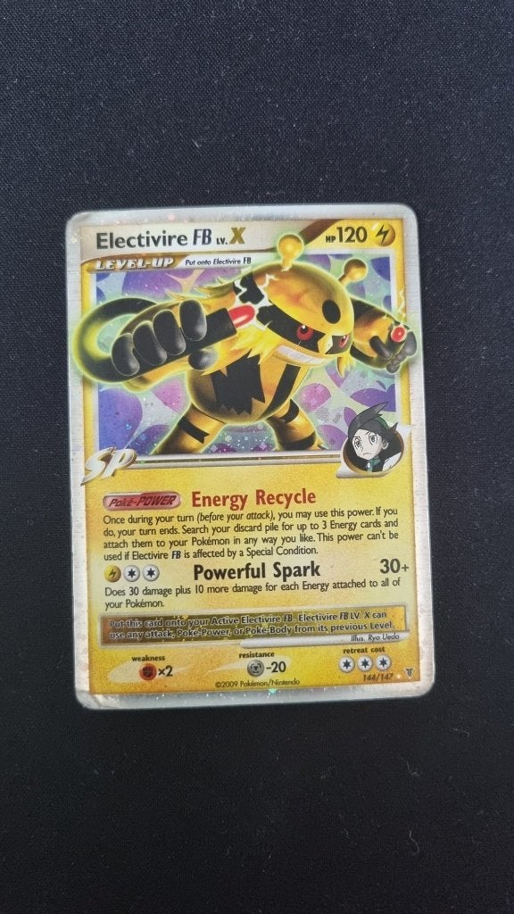 Electivire [FB] LV.X (SV 144), Ophalen of Verzenden, Gebruikt, Losse kaart, Foil