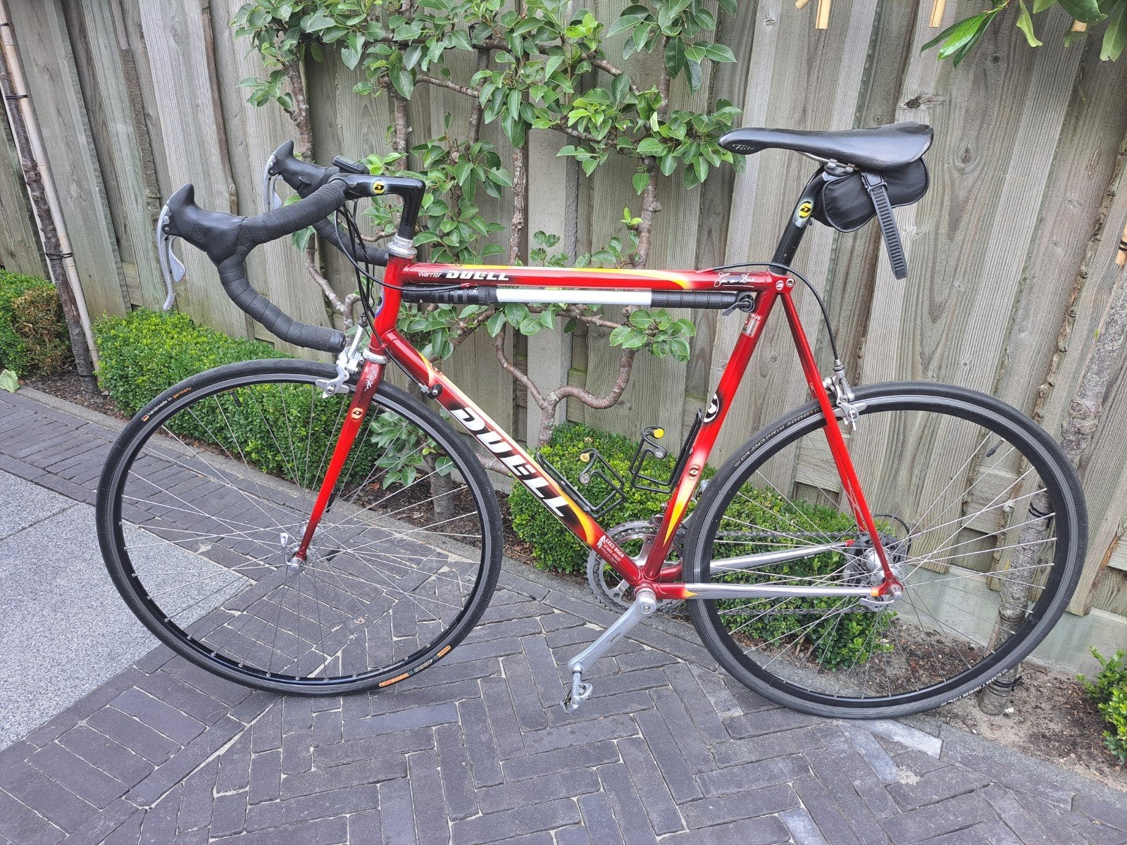 Duell racefiets, Ophalen