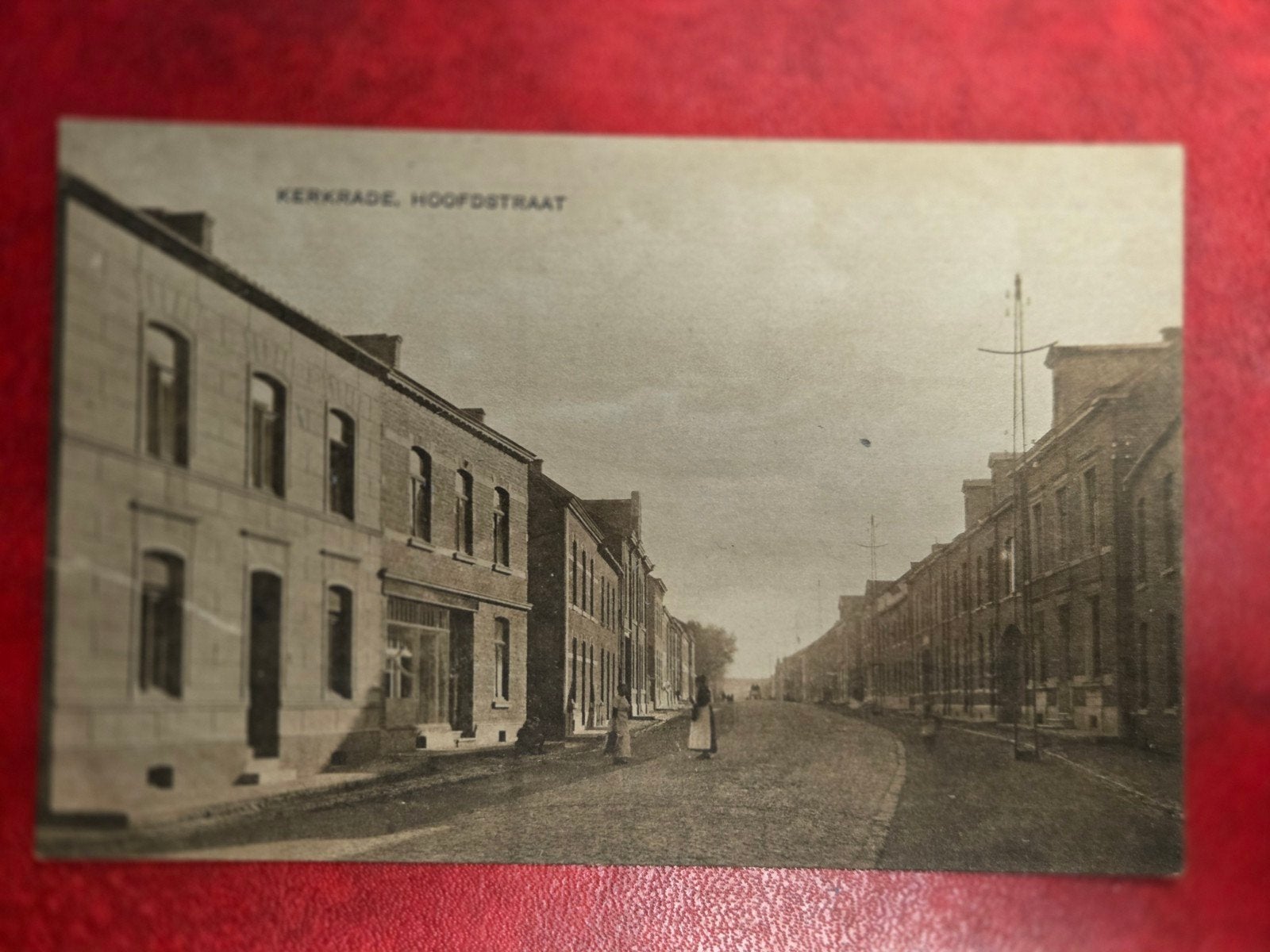 Kerkrade Hoofdstraat, Verzamelen, Ansichtkaarten | Nederland, Ophalen of Verzenden
