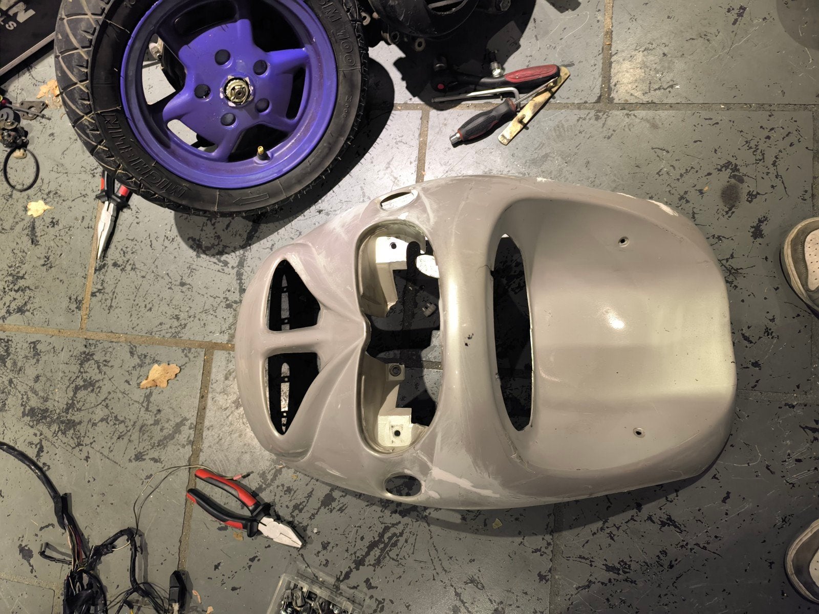 Piaggio sp98 voorkap, Ophalen of Verzenden