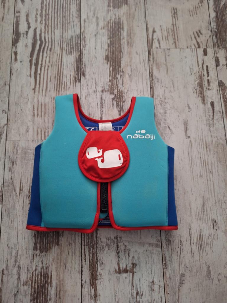 Nabaiji Decathlon zwemvest/ drijfhulp, kind 15 -18kg, Gebruikt, Jongen of Meisje, Decathlon, Ophalen of Verzenden