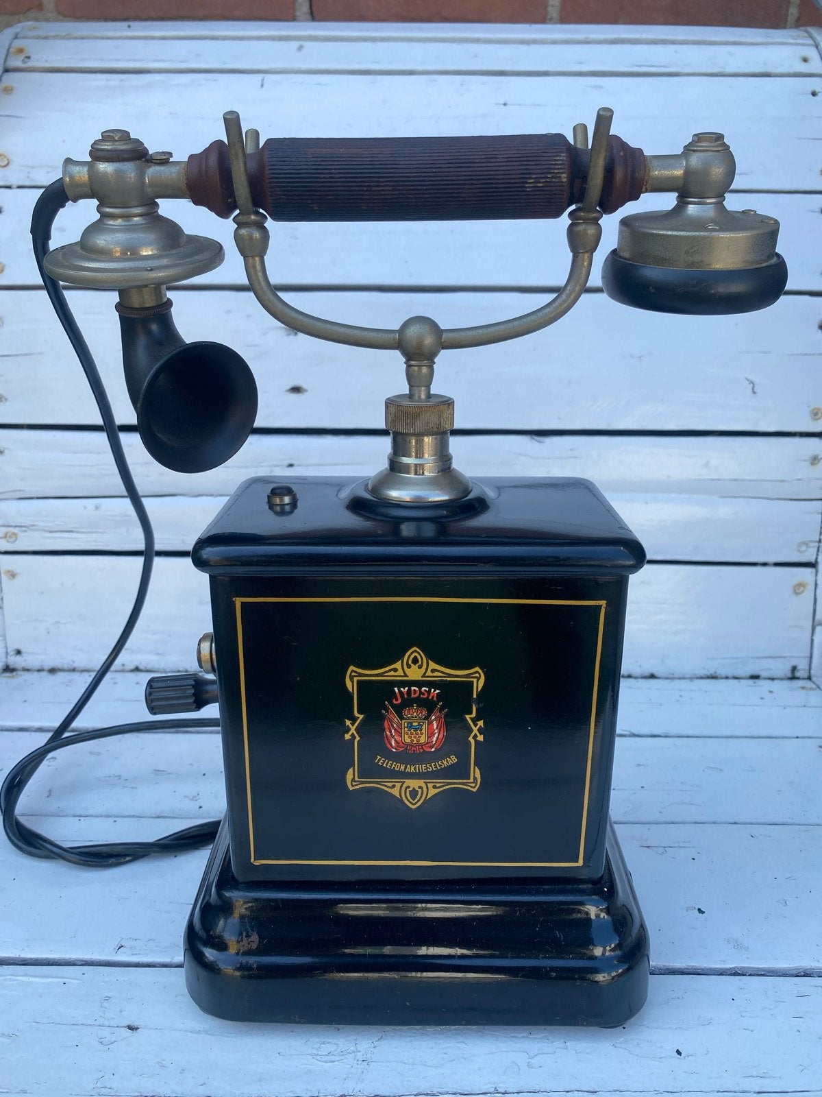 Antieke Jydsk Telefon Aktieselskab Telefoon, Antiek en Kunst, Ophalen