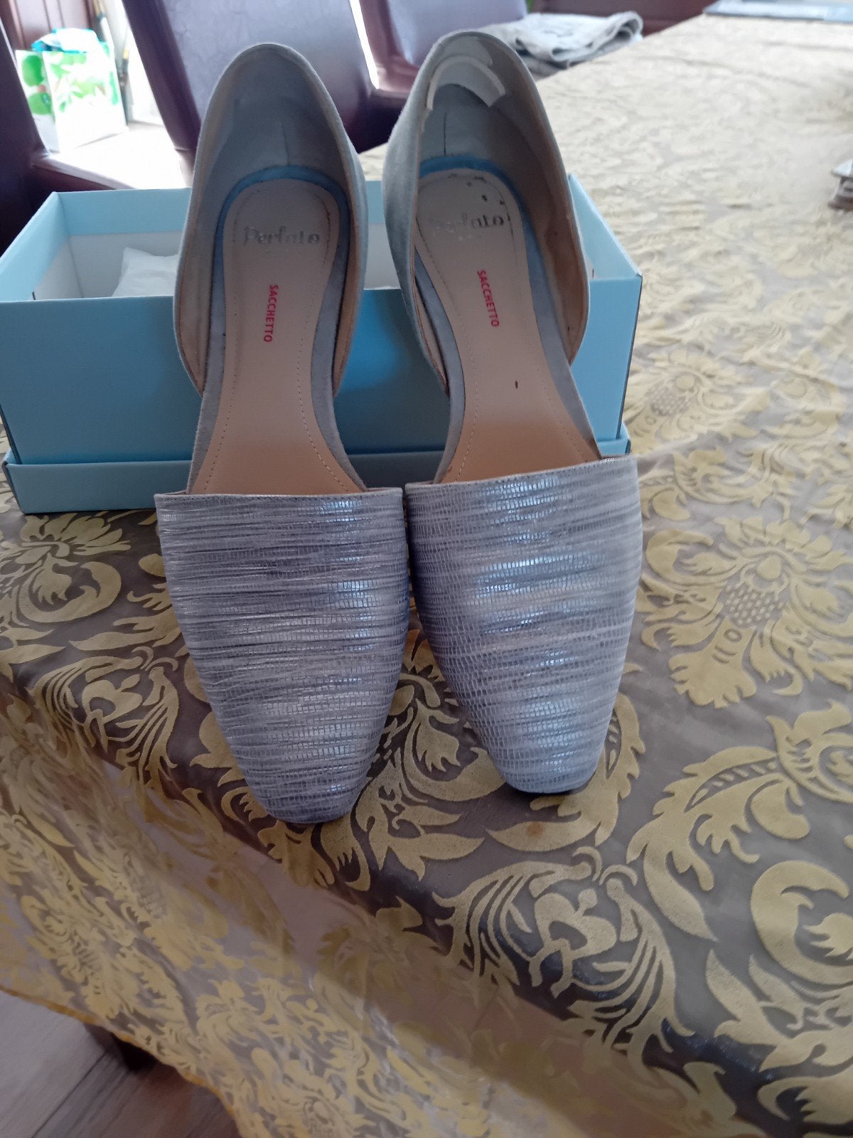 manfield schoenen  maat 41, Kleding | Dames, Ophalen of Verzenden, Zo goed als nieuw, Beige, Schoenen met lage hakken