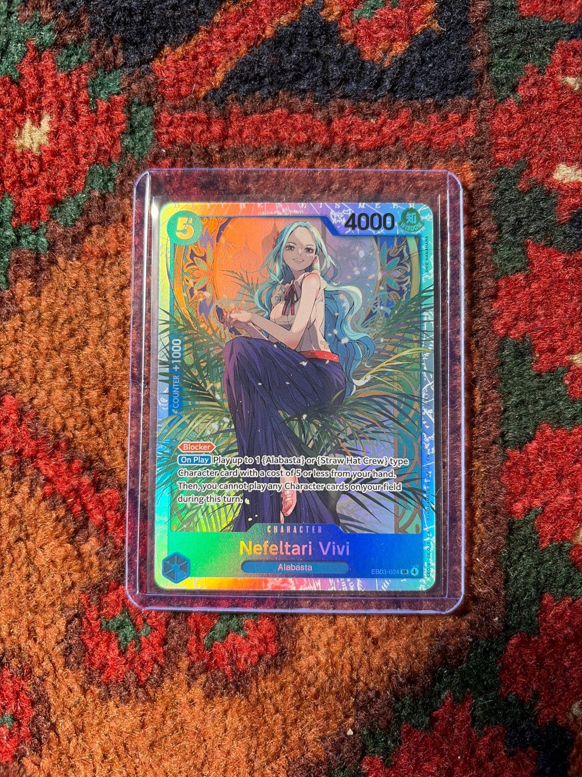One Piece Nefertari Vivi EB03-024, Ophalen of Verzenden, Nieuw, Losse kaart