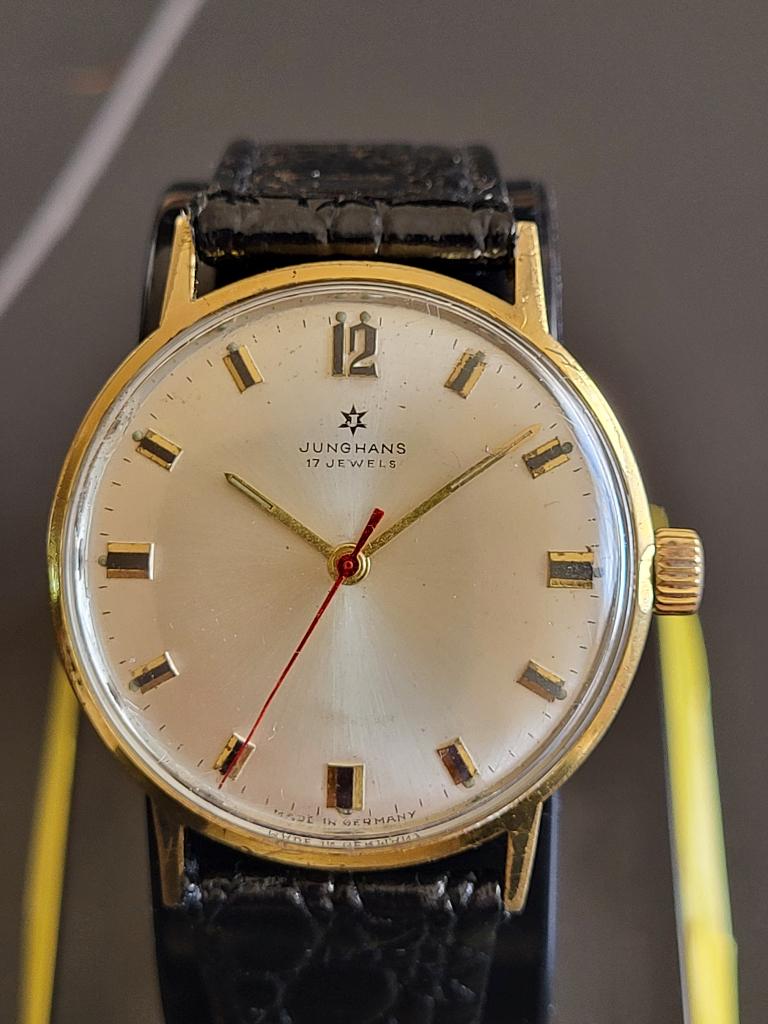Junghans herenhorloge, Antiek en Kunst, Antiek | Klokken, Ophalen of Verzenden