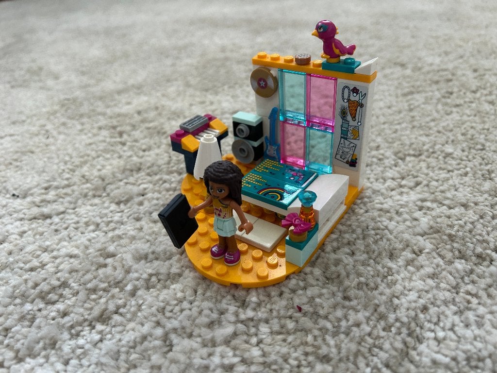 Lego Friends - Andreas kamer 41341 compleet, Kinderen en Baby's, Gebruikt, Verzenden, Lego, Friends