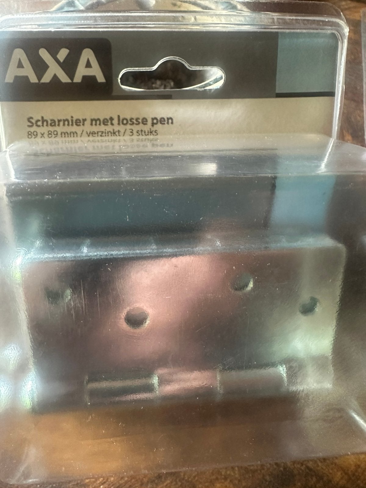 AXA scharnieren 89x89mm losse pen NU vanaf €1,25 PER STUK!, Ophalen, Nieuw, Scharnier