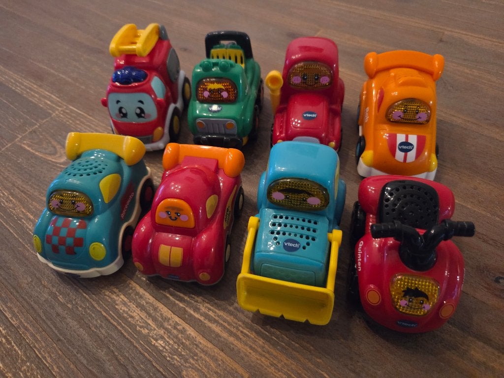 VTech Toet Toet Auto's (8 stuks), Ophalen of Verzenden, Gebruikt, 6 maanden tot 2 jaar