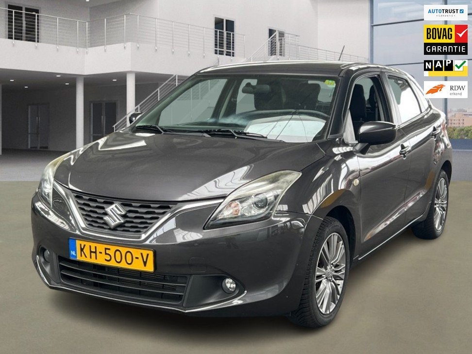 Suzuki Baleno 1.2 Exclusive Automaat 1e Eig. 85.555 km +NAP, Stof, Gebruikt, 4 cilinders, Stoelverwarming