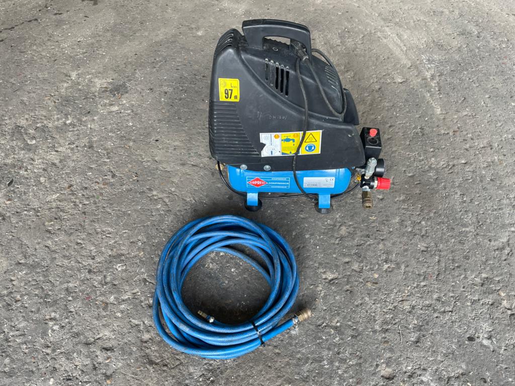 Airpress compressor, Ophalen, Gebruikt, 6 tot 10 bar, Minder dan 200 liter/min