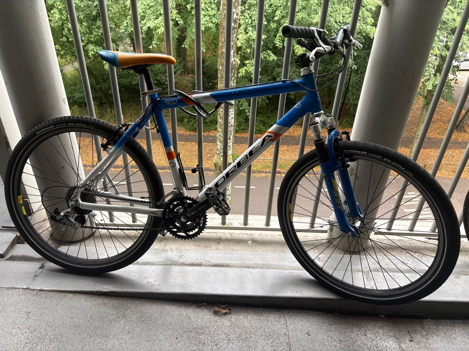 Orbea Mountainbike - Blauw/Wit - Goede Staat, Gebruikt, Hardtail, 53 tot 57 cm, Ophalen