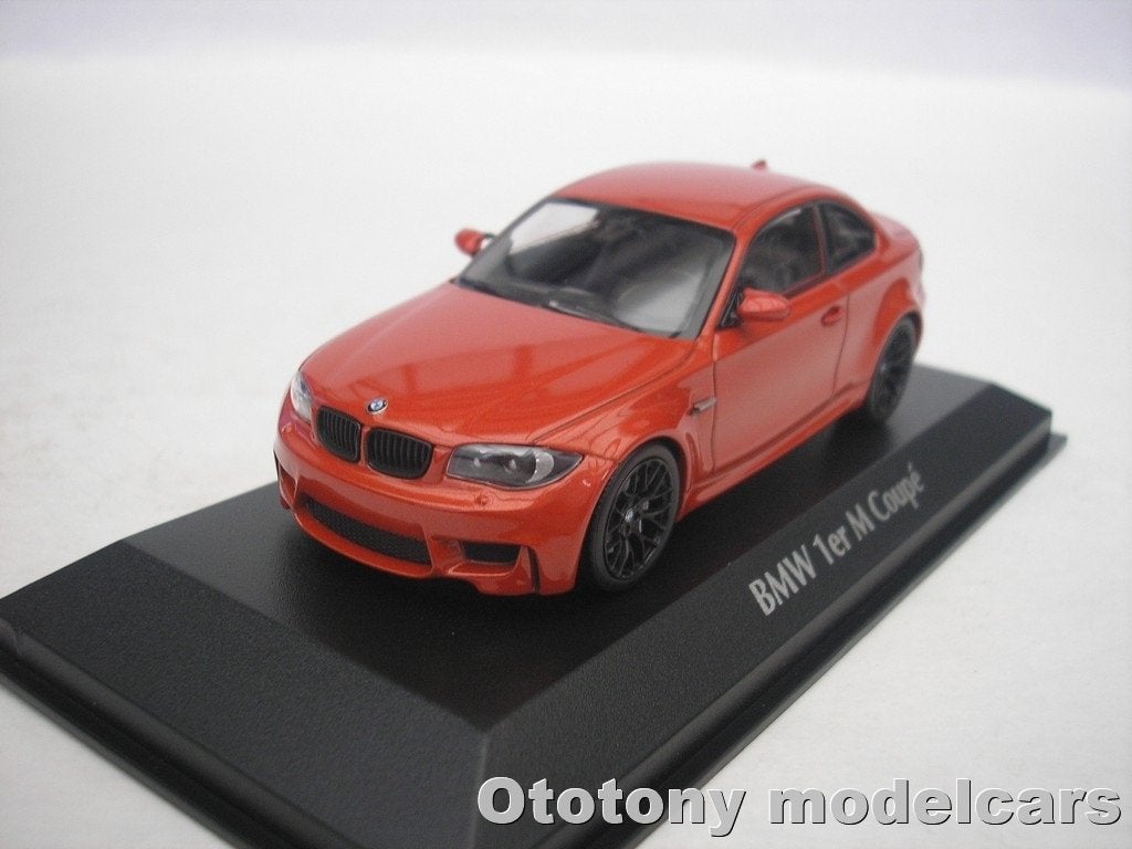 Bmw 1er M Coupe 2011 Oranje Metallic 1/43 Maxichamps, Ophalen of Verzenden, Nieuw, Auto, MiniChamps