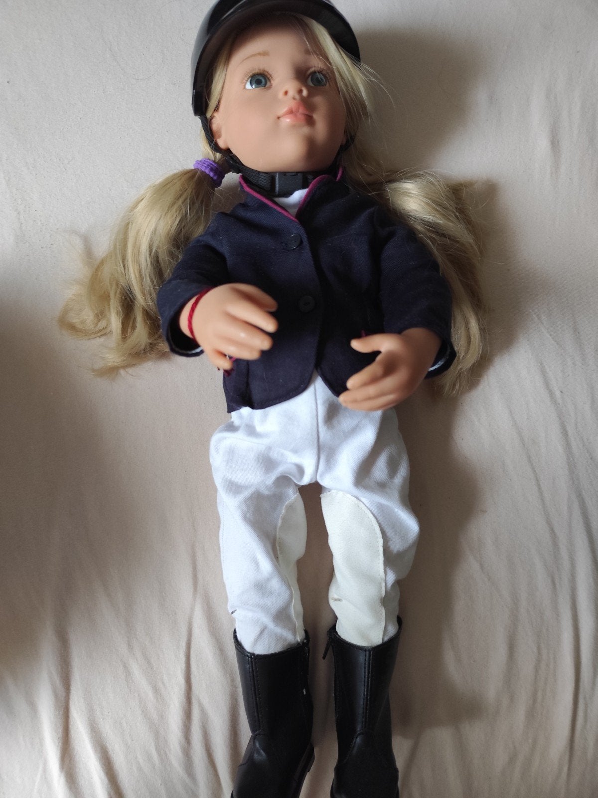 prachtige blonde hanna van Gotz, Verzamelen, Poppen, Ophalen, Zo goed als nieuw, Pop