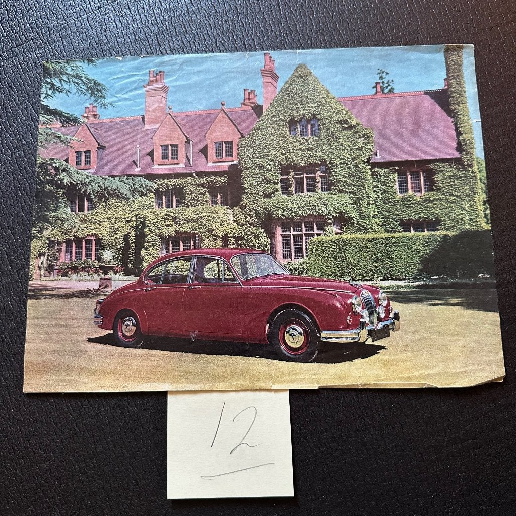 #12) JAGUAR Mark 2 (3,4 en 3,8 Liter) 1959, Verzenden, Gelezen, Overige merken