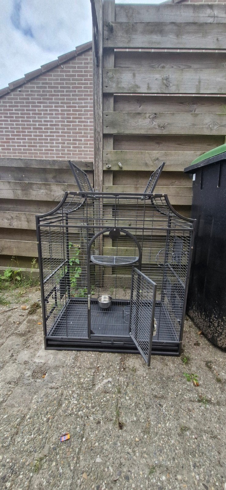 Vogelkooi, Ophalen, Zo goed als nieuw, Metaal, Vogelkooi