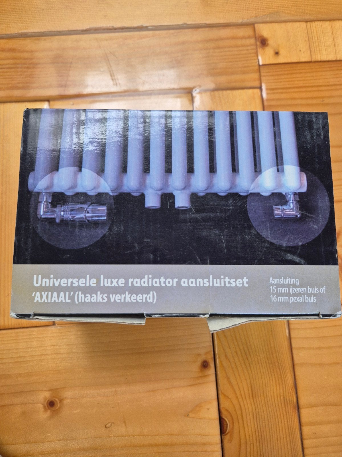 Universele radiator aansluitset 'AXIAAL' (haaks verkeerd), Minder dan 30 cm, Overige typen, Nieuw, Minder dan 60 cm