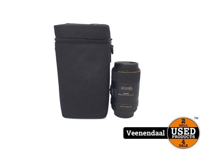 Sigma 105mm 1:2.8 DG Macro HSM Lens in Zeer Nette Staat, Sigma, Zo goed als nieuw, https://www.sigma-global.com/en/contact/, 2-4-16 Kurigi, Asao-ku, Kawasaki-shi, Kanagawa 215-8530, Japan