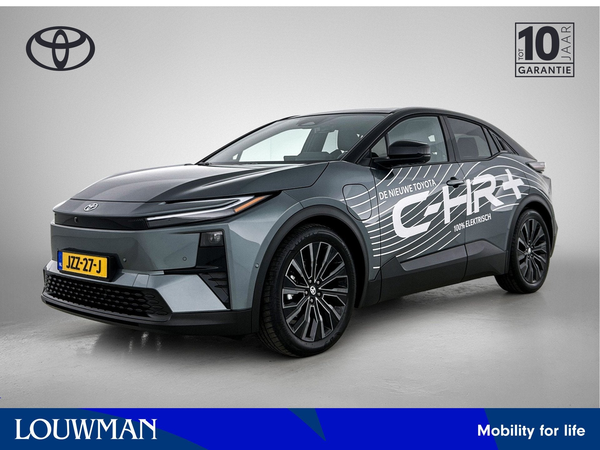 Toyota C-HR+ Executive AWD 77 kWh Demo (bj 2026, automaat), Auto's, Toyota, Automaat, 12 maanden, Leder en Stof, Origineel Nederlands