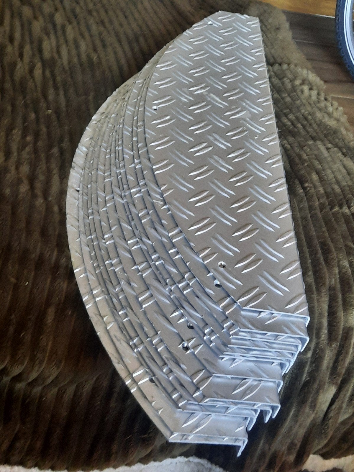 trapmatten trapneus aluminium, Ophalen of Verzenden