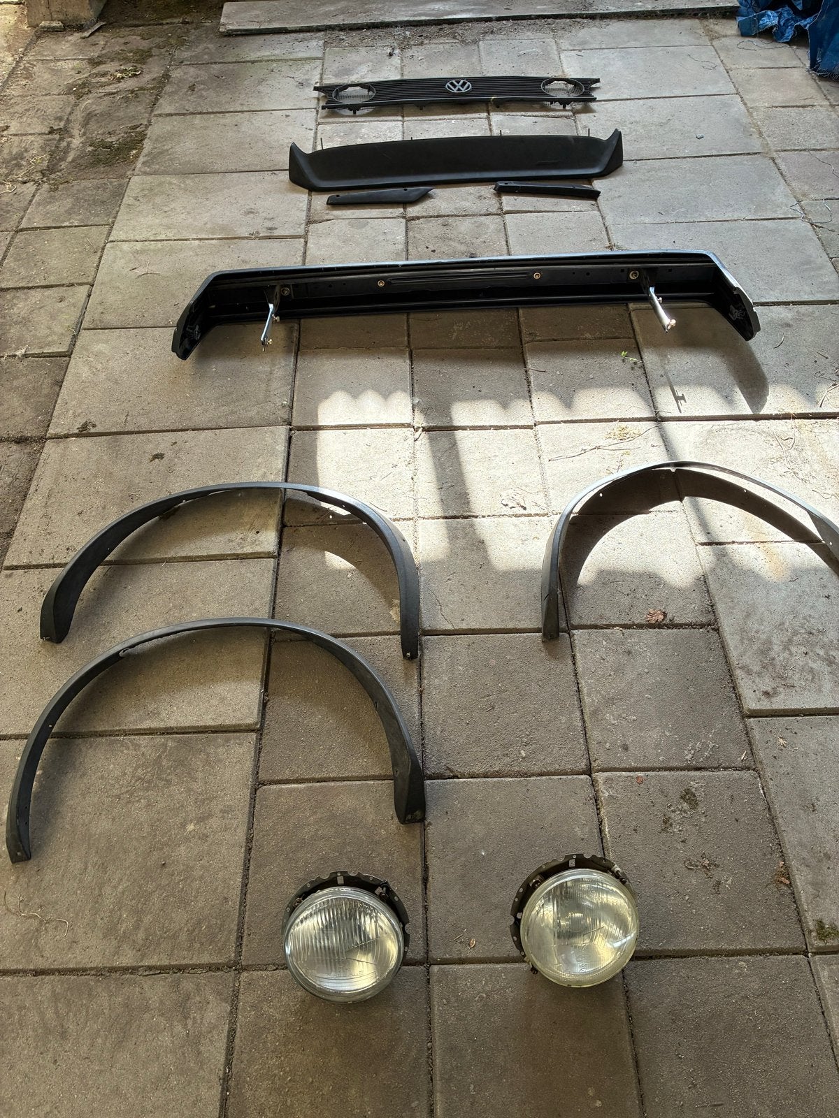 Diverse onderdelen voor Volkswagen Golf 1, Ophalen, Gebruikt, Volkswagen, Bumper