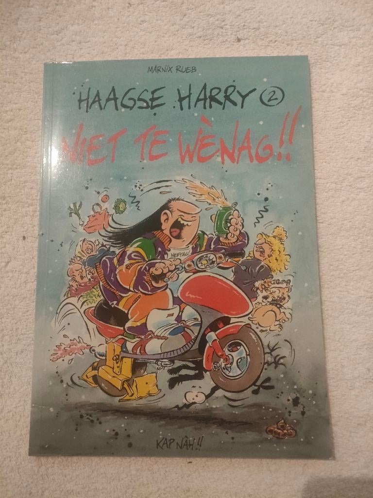 HAAGSE HARRY door Marnix Rueb, Gelezen, Ophalen of Verzenden, Marnix Rueb, Meerdere stripboeken