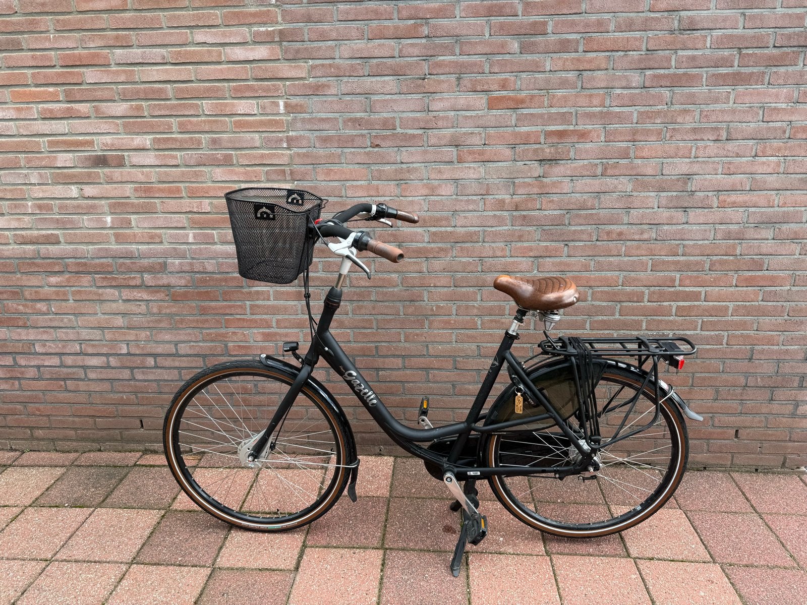 Gazelle Bloom Moederfiets - Frame 57 cm, Fietsen en Brommers, Ophalen, Gebruikt, Velgrem, Dubbele standaard