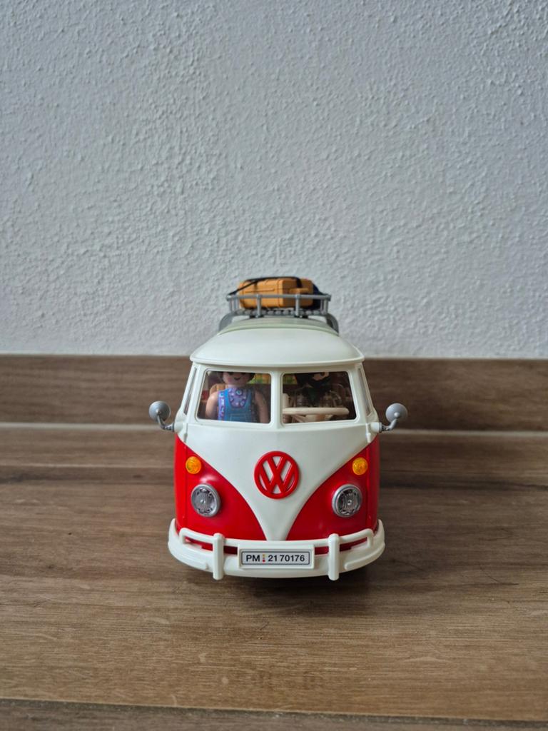 PLAYMOBIL Volkswagen T1 Campingbus - 70176 compleet, Ophalen