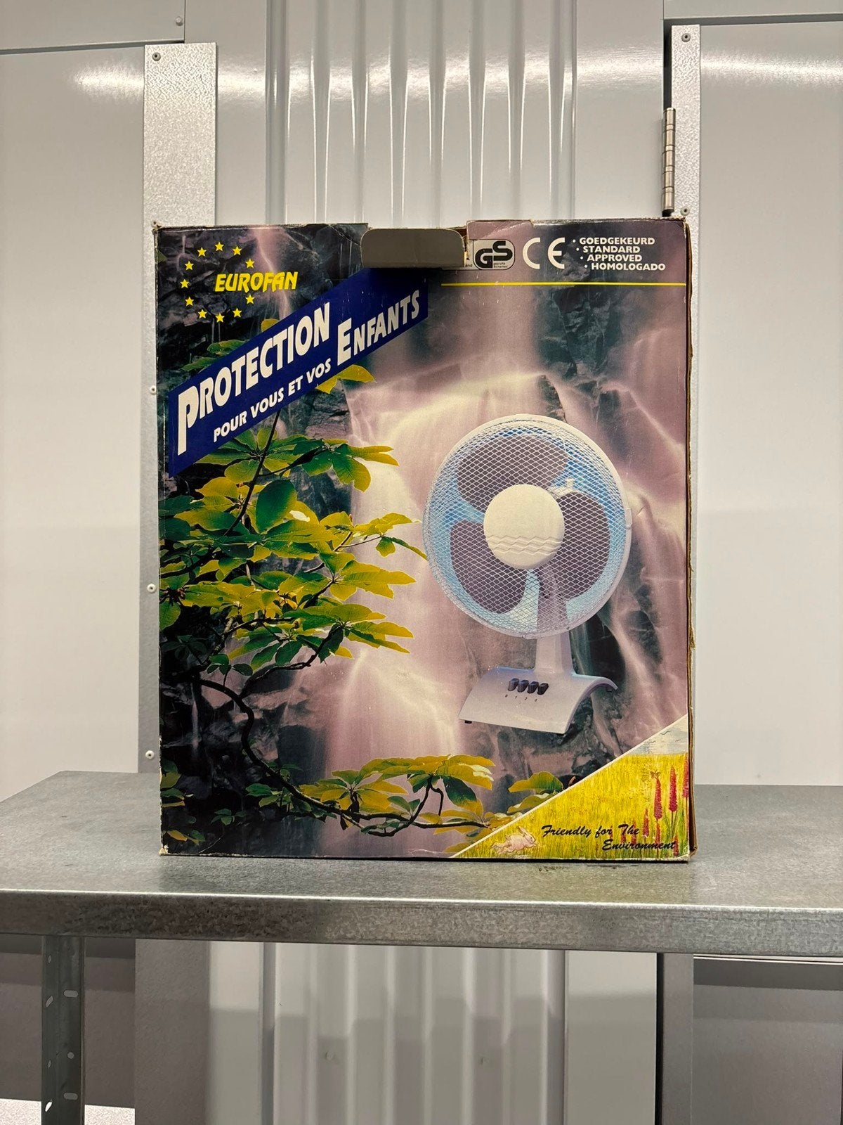 Ventilator, Ophalen