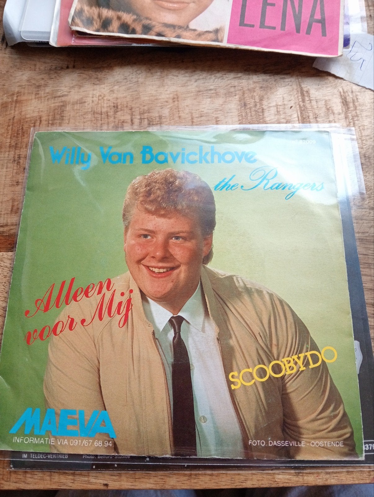 Willy van bavinckhove - alleen voor mij, Ophalen of Verzenden, Zo goed als nieuw, Overige formaten, Levenslied of Smartlap