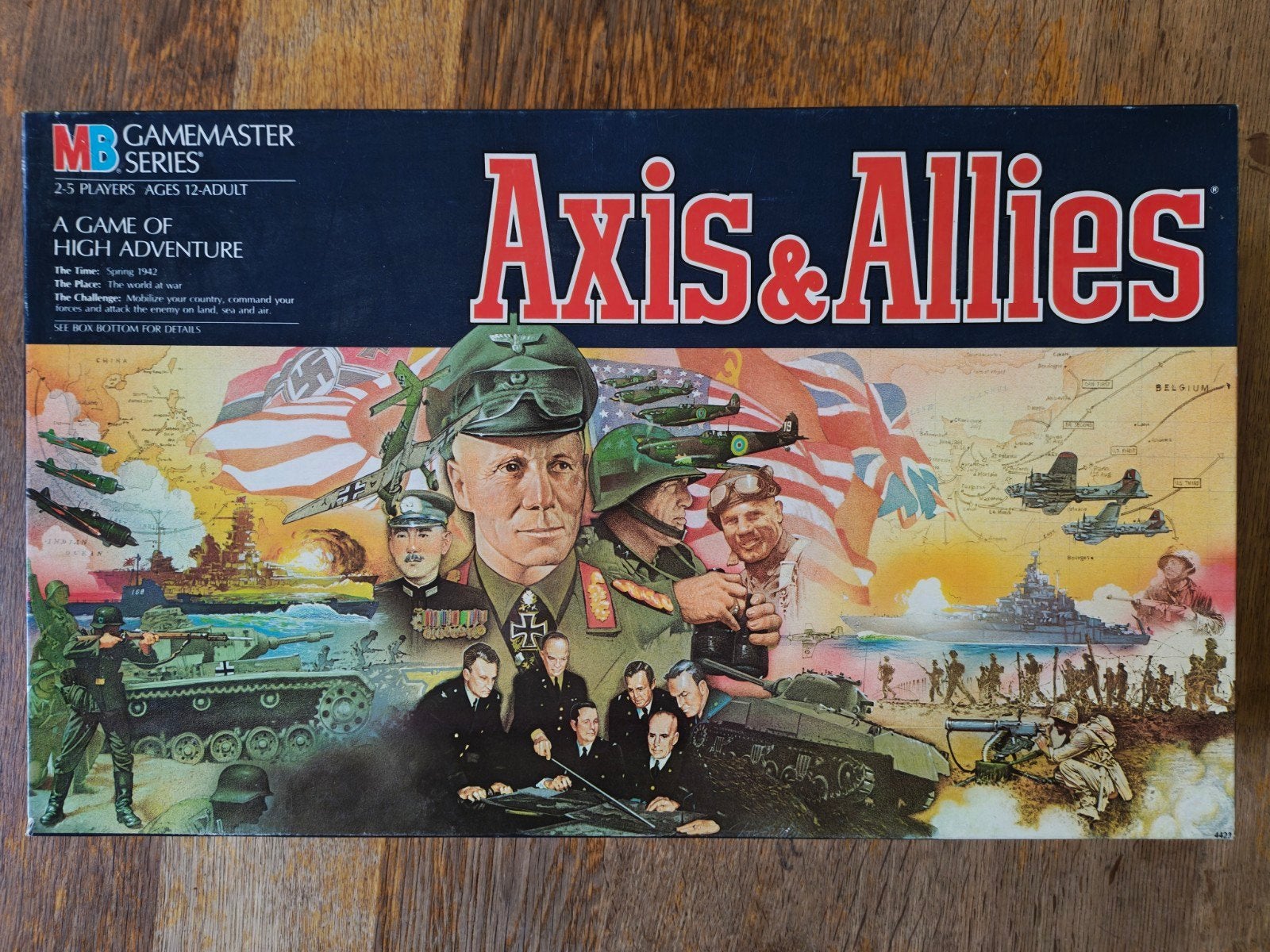 Axis and Allies. In zeer goede staat., Hobby en Vrije tijd, Een of twee spelers, Ophalen of Verzenden, Zo goed als nieuw, MB