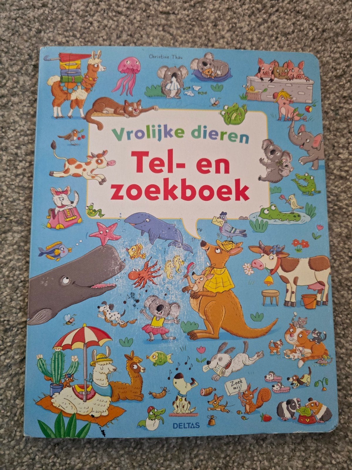Tel- en zoekboek - Vrolijke dieren, Gelezen, Non-fictie, Jongen of Meisje, Ophalen of Verzenden