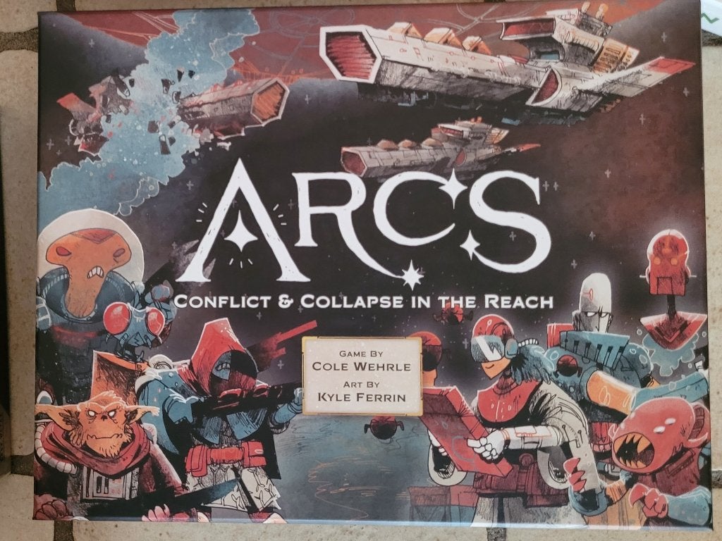 Arcs, Een of twee spelers, Ophalen of Verzenden, Nieuw, Leder Games