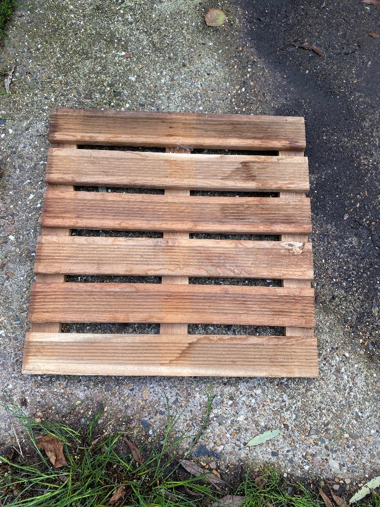 Vlondertegel, Ophalen of Verzenden, Hout