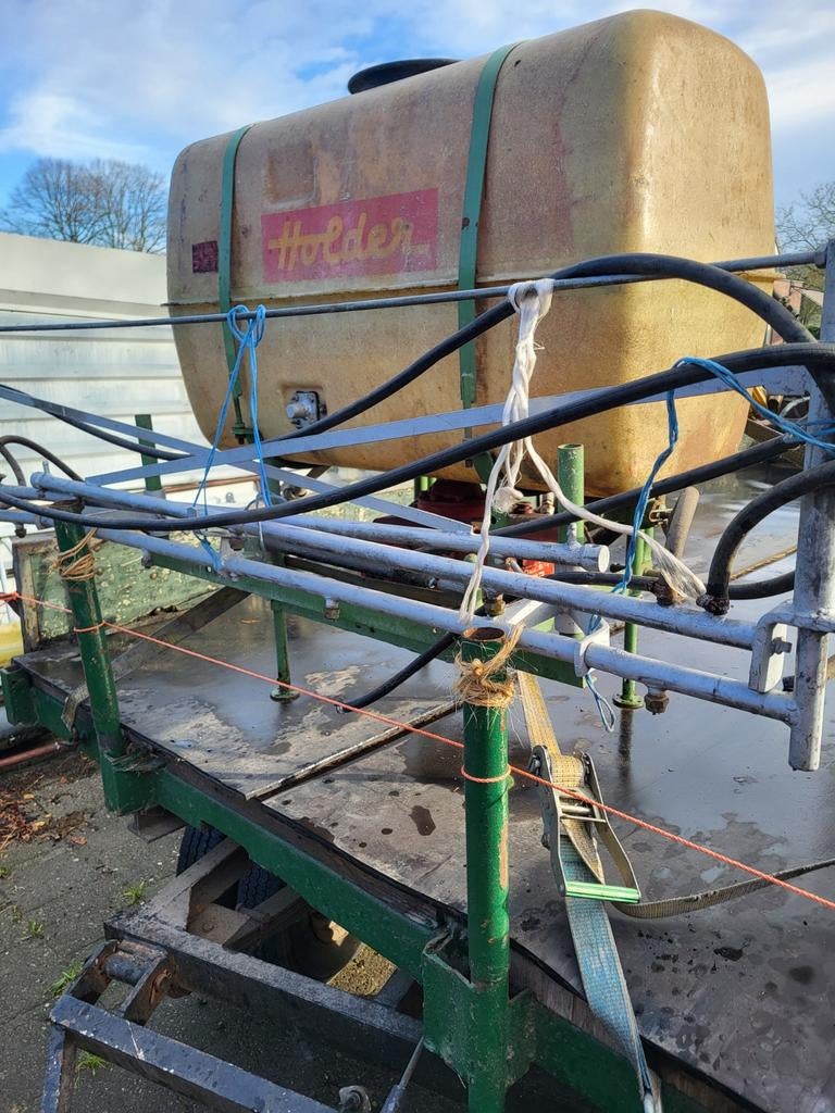 Spuitvat onkruidspuit tractor spuit holder, Ophalen