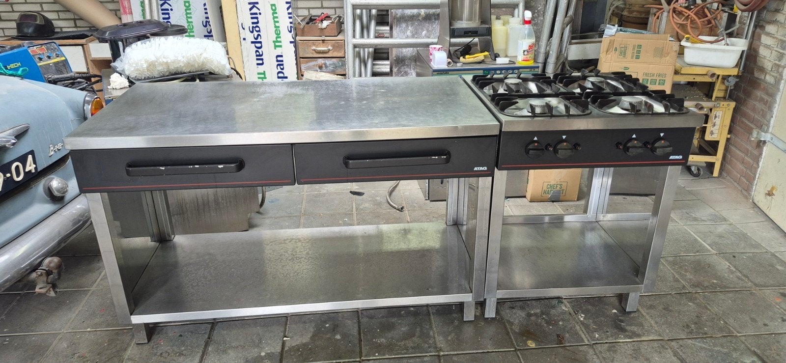 Horeca apparatuur, Witgoed en Apparatuur, Ophalen of Verzenden, Zo goed als nieuw, Zelfvriezend
