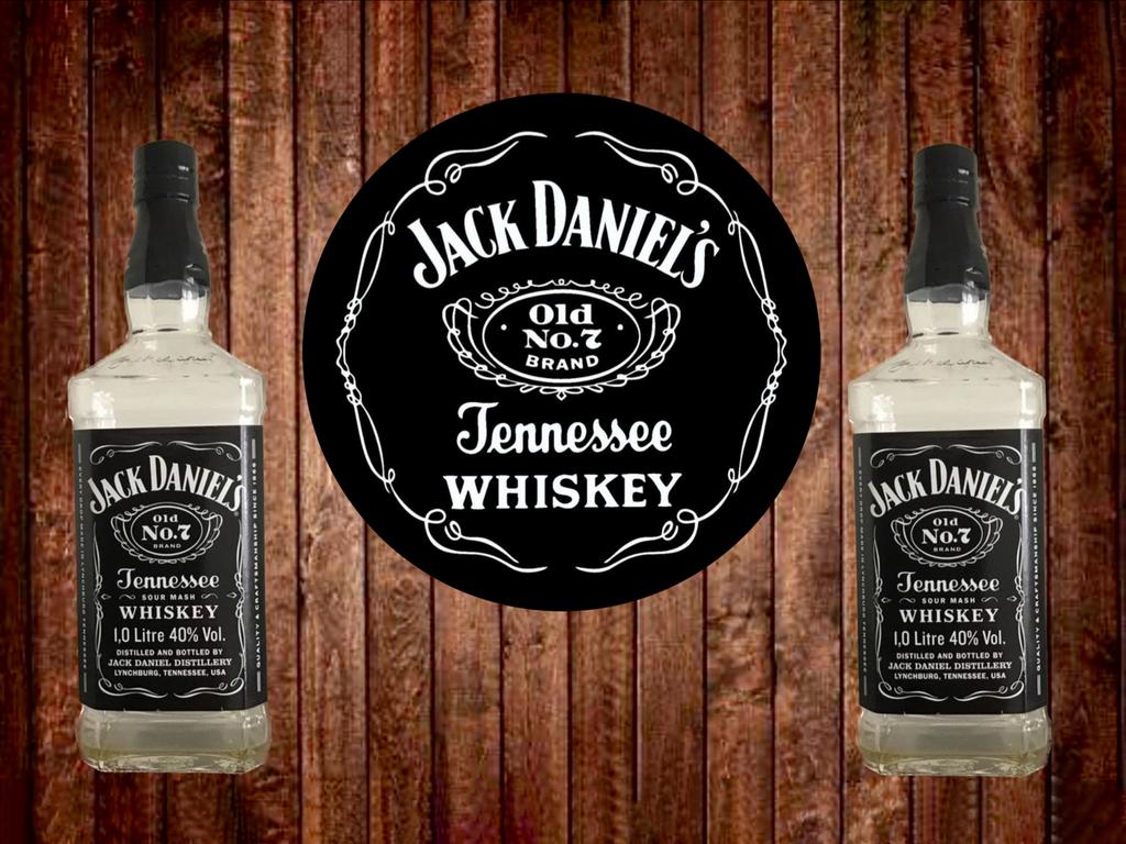 12 stuks lege Jack Daniel's (1 liter) flessen, Ophalen, Gebruikt