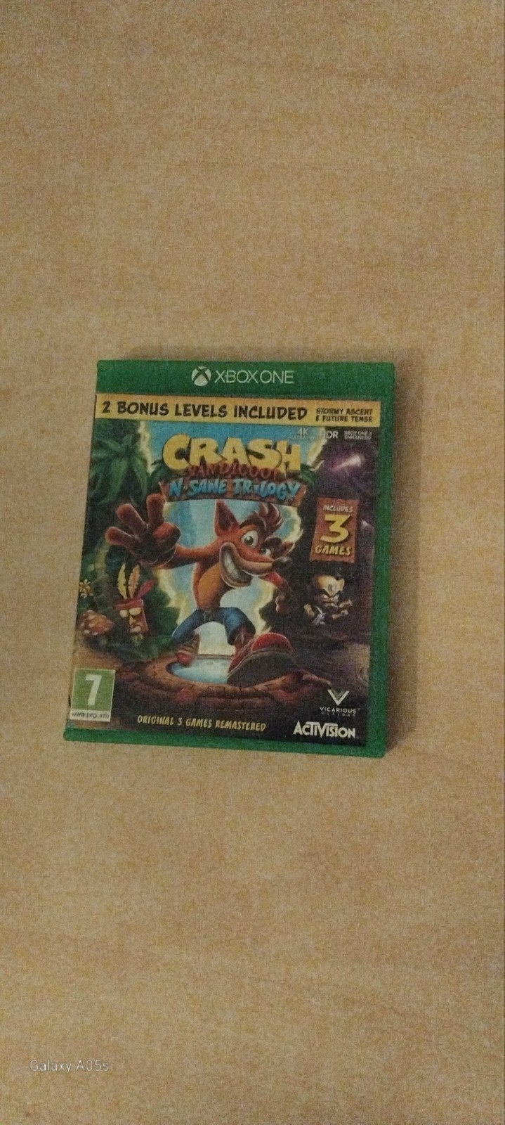 Crash Bandicoot N. Sane Trilogy Xbox One, Spelcomputers en Games, 1 speler, Ophalen of Verzenden, Zo goed als nieuw, Platform