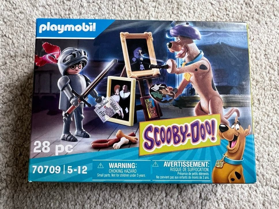 PLAYMOBIL Scooby-Doo! Avontuur met Zwarte Ridder (70709), Complete set, Nieuw, Ophalen of Verzenden, Figuren